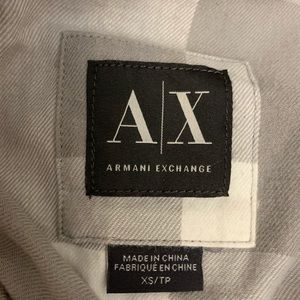Men’s Armani Exchange button down